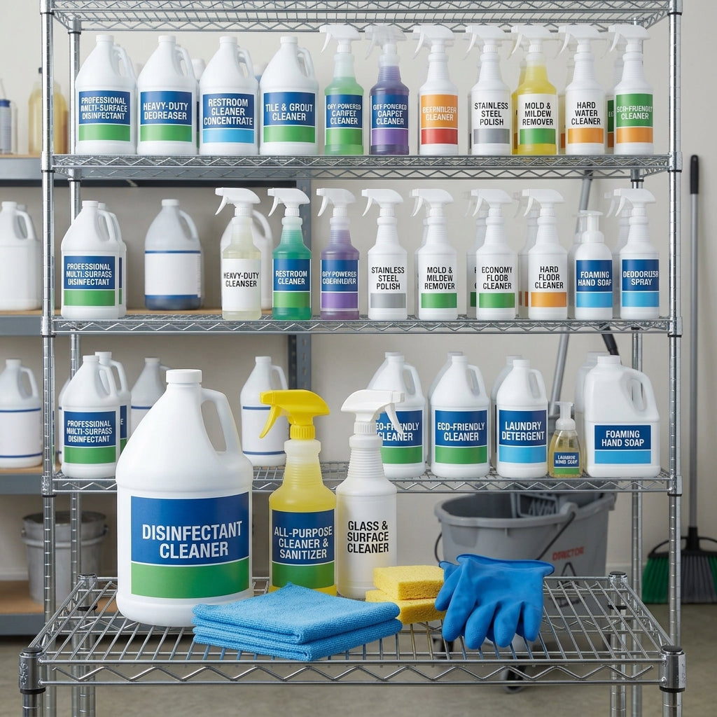 Janitorial Cleaners & Sanitizers